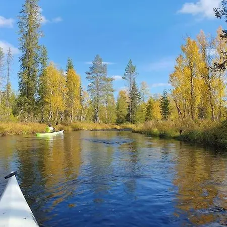 Forest Ranger's House, Authentic Lappish Atmosphere 빌라 *