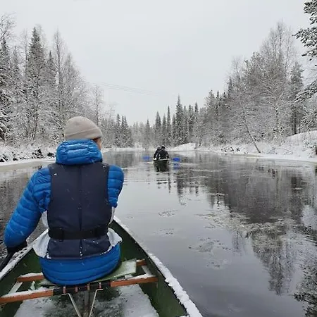 Forest Ranger's House, Authentic Lappish Atmosphere *