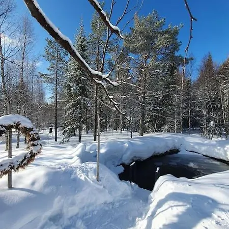 빌라 Forest Ranger's House, Authentic Lappish Atmosphere *
