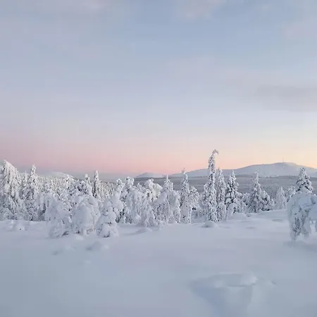 Forest Ranger's House, Authentic Lappish Atmosphere 빌라 Äkäslompolo