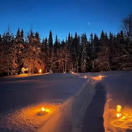 빌라 Forest Ranger's House, Authentic Lappish Atmosphere