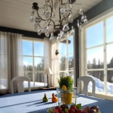 빌라 Forest Ranger's House, Authentic Lappish Atmosphere